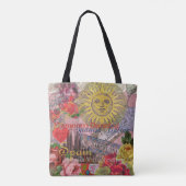 Spanje Sunshine Spaanse Reiskunst Tote Bag (Achterkant)