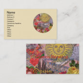 Spanje Sunshine Spaanse Reiskunst Visitekaartje (Voorkant / Achterkant)