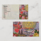 Spanje Sunshine Spaanse Reiskunst Visitekaartje (Voorkant / Achterkant)
