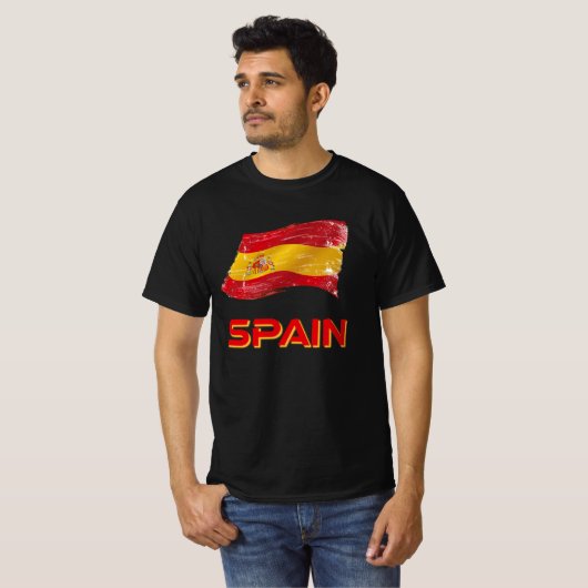 Spanje T-shirt (Voorkant volledig)