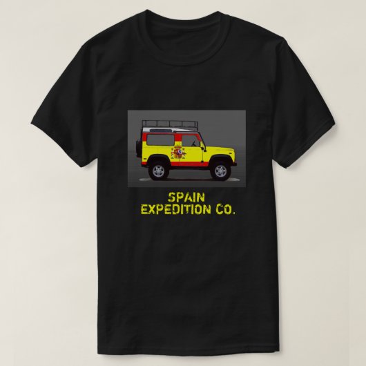 SPANJE T-SHIRT (Design voorkant)