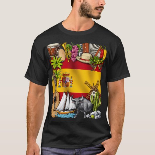 Spanje T-shirt (Voorkant)