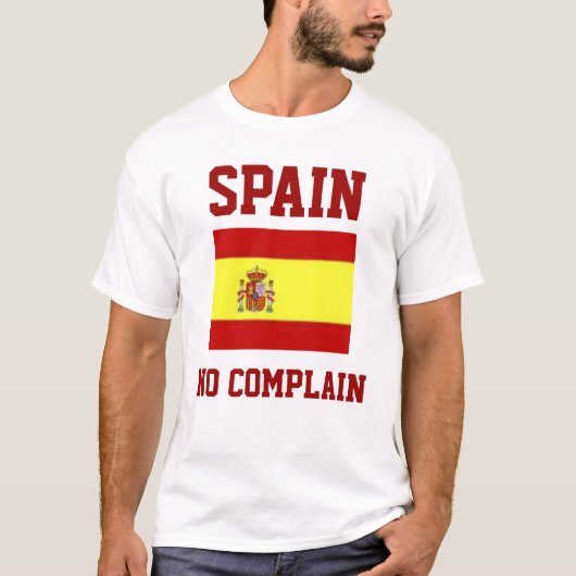 Spanje t-shirts (Voorkant)