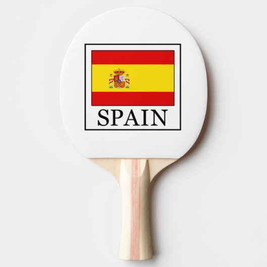 Spanje Tafeltennisbatje (Voorkant)