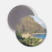 Spanje, Tenerife Beach koelkast magnet (Voorkant / Achterkant)