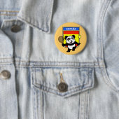 Spanje Tennis Panda Ronde Button 5,7 Cm (In situ)