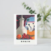 Spanje, Terras, Verwelkomend, geïnspireerd Briefkaart (Staand voorkant)