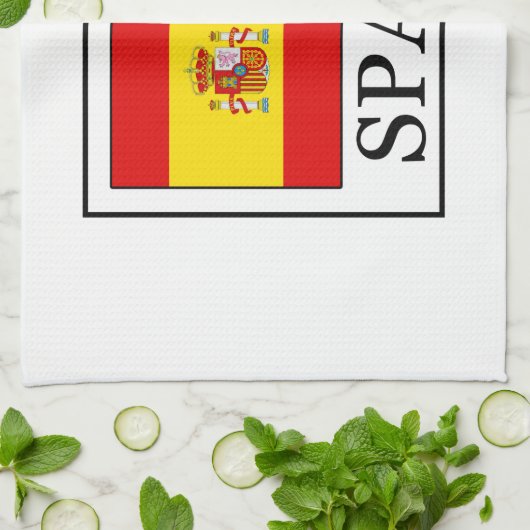 Spanje Theedoek (Gevouwen)