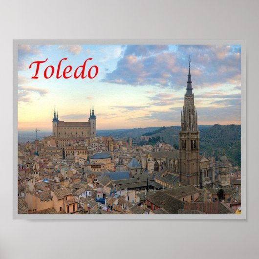 Spanje - Toledo - Poster (Voorkant)