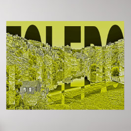 spanje toledo poster