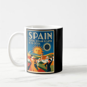 Spanje Totale Zonsverduistering 2026 Augustus 12 G Koffiemok