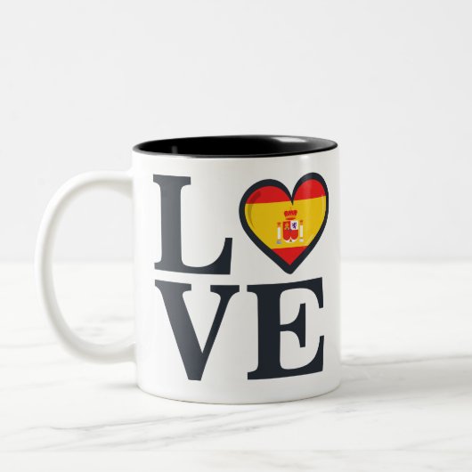 Spanje Tweekleurige Koffiemok (Links)