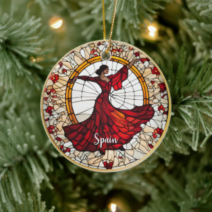 Spanje Vakantie Souvenir Keramisch Ornament