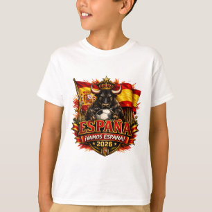 Spanje ¡Vamos España! 2026 Voetbalfan  T-shirt