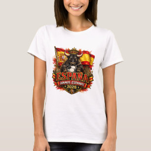Spanje ¡Vamos España! 2026 Voetbalfan  T-shirt