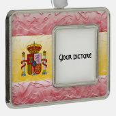 Spanje Verzilverd Omlijst Ornament (Rechts)