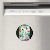 Spanje Vintage Image Magneet (Insitu (Vaatwasser))