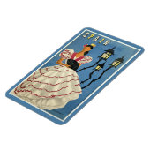 SPANJE Vintage Reismagneet Magneet (Linkerzijde)