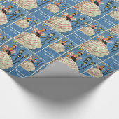 SPANJE Vintage Reispapier Cadeaupapier (Hoek)