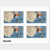 SPANJE Vintage Reizen stickers (Vel)