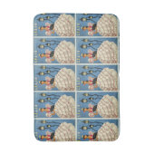 SPANJE Vintage Travel badmatten (Voorkant Verticaal)