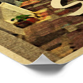 Spanje Vintage Travel Poster (Hoek)