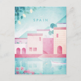 Spanje Vintage Travel Poster - Art Briefkaart
