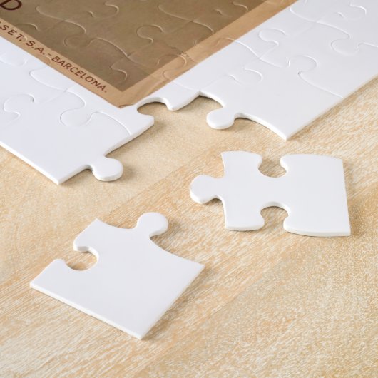 Spanje - Vintage Travel Posters Legpuzzel (Zijkant)