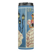 SPANJE Vintage Travel tumbler Thermosbeker (Achterkant)