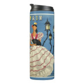 SPANJE Vintage Travel tumbler Thermosbeker (Geroteerd rechts)