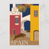 spanje - vintonijnreis briefkaart (Voorkant)