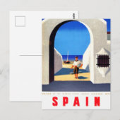  Spanje Visserijreizen Briefkaart (Voorkant / Achterkant)
