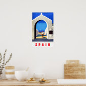 Spanje Visserijreizen Poster (Keuken)