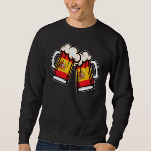 Spanje Vlag Bier Mok Cool Spaans Bier Trui
