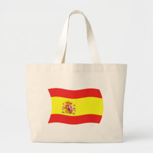 Spanje Vlag Boodschappentas Grote Tote Bag