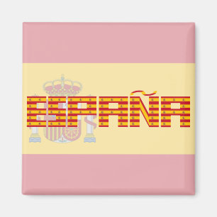 Spanje - vlag / España - Bandera Magneet