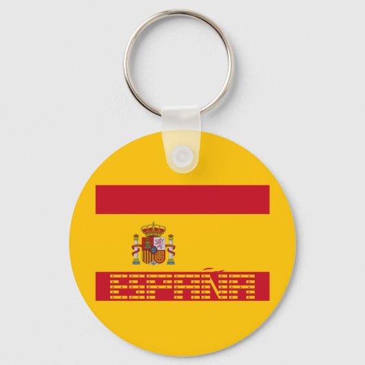 Spanje - vlag / España - Bandera Sleutelhanger (Voorkant)