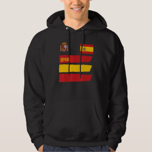 Spanje Vlag Espana Voetbal Fan Mannen Vrouwen Ki Hoodie