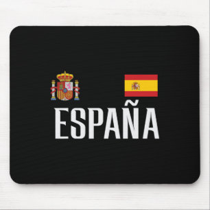 Spanje Vlag Espana Voetbal Fan Mannen Vrouwen Ki Muismat