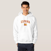 Spanje + vlag hoodie (Voorkant volledig)