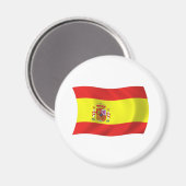 Spanje Vlag Magneet (Voorkant / Achterkant)