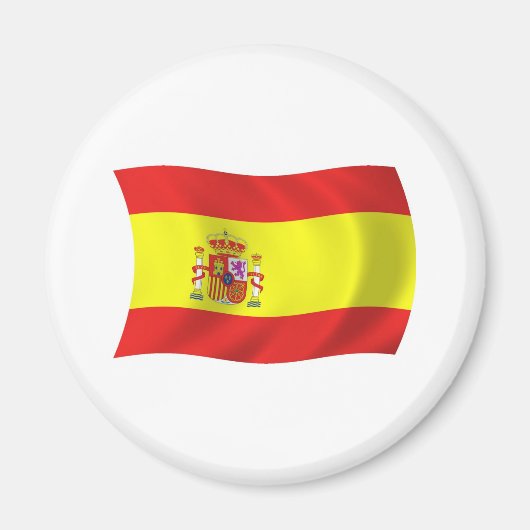 Spanje Vlag Magneet (Voorkant)