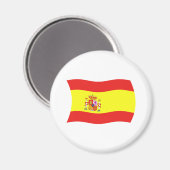 Spanje Vlag Magneet (Voorkant / Achterkant)