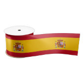 Spanje vlag Ribbon Satijnen Lint (Spoel)