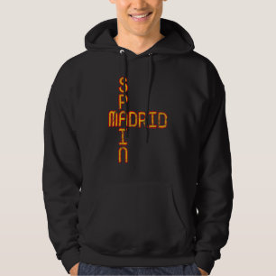 Spanje Vlag Spanje Trots Spanje Reizen Vakantie Hoodie
