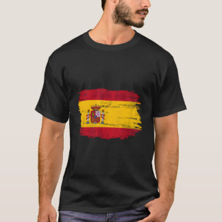  Spanje vlag voor Spaans cadeau T-shirt