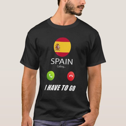 spanje vlag zuid - bosnisch spanje roept op tot ac t-shirt (Voorkant)