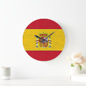 SPANJE-VLAGKlok Grote Klok (Huis)