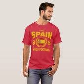 Spanje Voetbal 2026 T-shirt (Voorkant volledig)