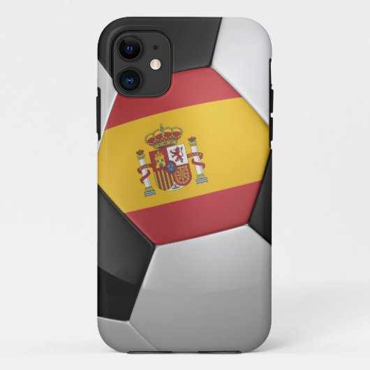 Spanje Voetbal Case-Mate iPhone Case (Achterkant)